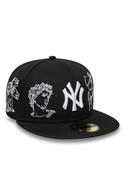 NEW ERA MLB MYTHICAL 59FIFTY NEYYAN BLK Siyah Unisex Şapka