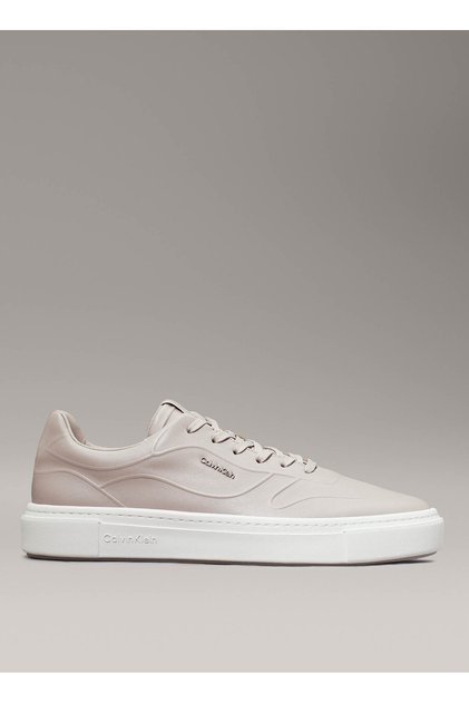 Koyu Bej Kadın Deri Sneaker HW0HW02249AE7