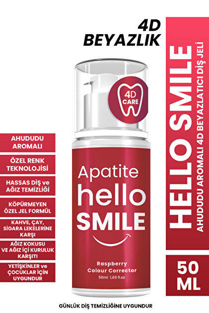 Hello Smile Çilek Aromalı 4d Beyazlatıcı Diş Jeli - Fiyatı, Yorumları
