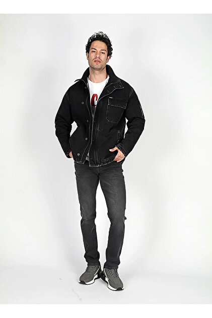 Lee Cooper Erkek Denim Ceket 251 LCM 131007 BRITISH 1 DENIM