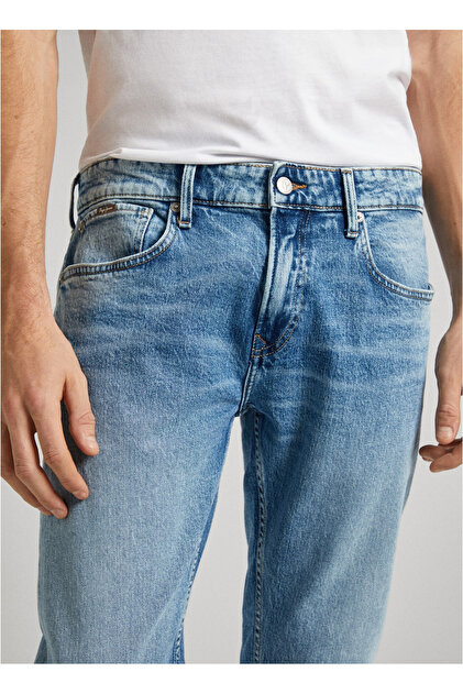 Pepe Jeans TAPERED JEANS 90'S Tapered Fit Erkek Denim Pantolon
