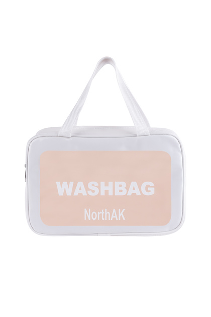 Şeffaf Seyahat Makyaj Çantası - Kozmetik ve Makyaj Çantası Büyük Boy Washbag