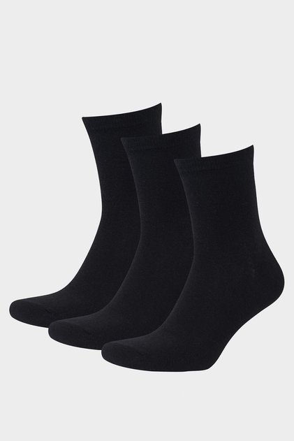 Men's 3-Pack Cotton Socks F5318Axns