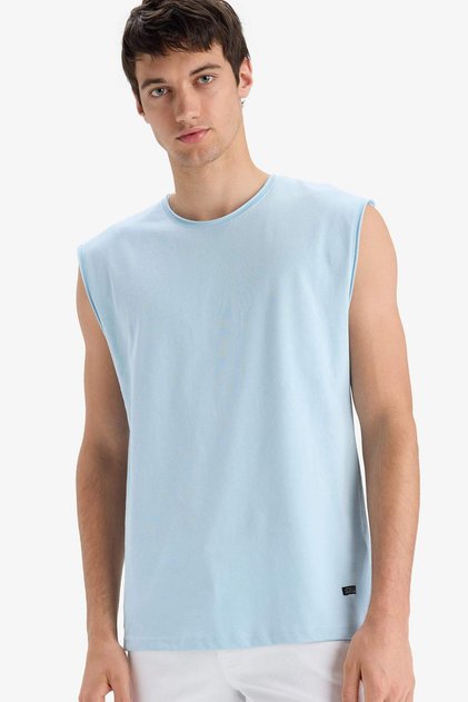 100% Cotton Boxy Fit Athlete T-Shirt C7205Ax25Sm