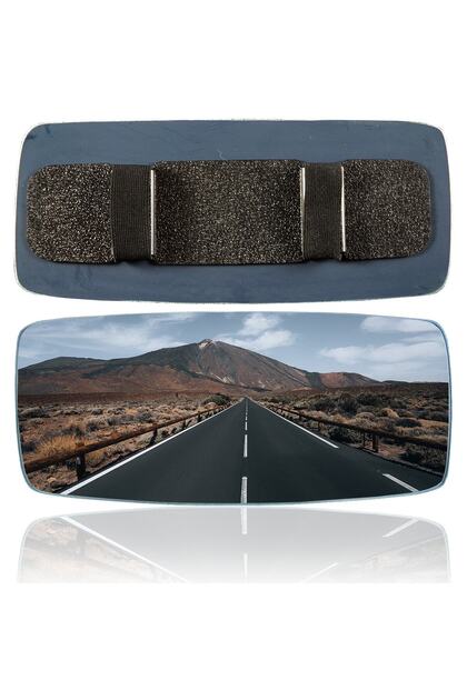 Şahin Geçme-1 Lastikli Universal İç Dikiz Aynası r450 245x110 mm minibüse uygundur