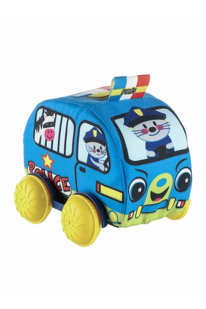 Eğitici Meslekler Peluş Araba - Polis