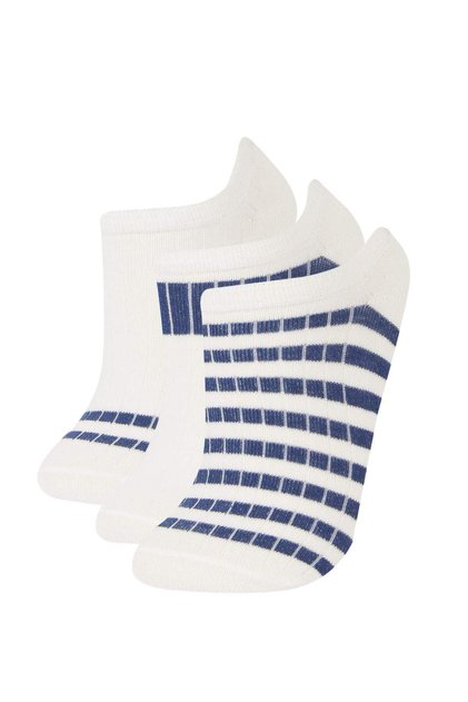 3-Piece Cotton Booties Socks for Boys E5497A8Ns