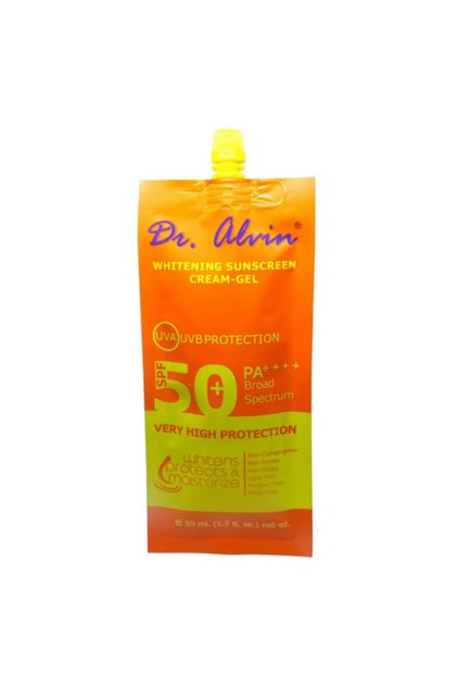 Dr. Alvin Sunscreen Gel Cream, 50g