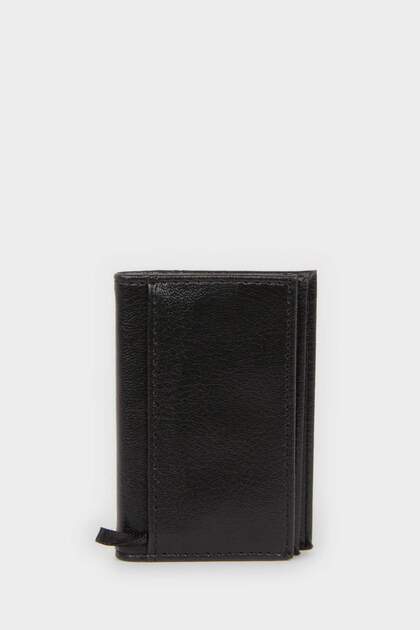 Men's Faux Leather Card Holder E6083Axns