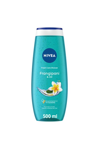 Frangipani & Oil Shower Gel, Refreshing Body Wash Floral Scent, 500ml