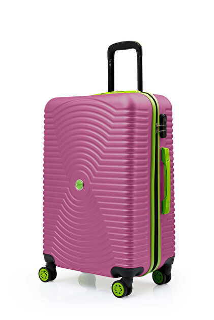 louisiana polo Kabin Boy Valiz 4x2 Teker Pembe 1169 - Fiyatı