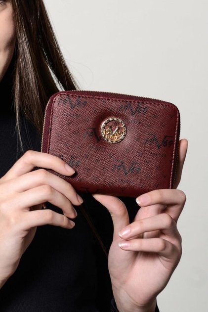 4298 Claret Red Women's Wallet