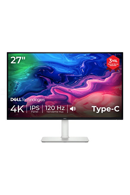 Dell 27 Plus S2725QC 27 inç 120Hz 4ms 4K UHD FreeSync Premium IPS