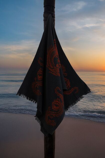 Organic 100% Cotton Muslin Peshtemal - Viserion