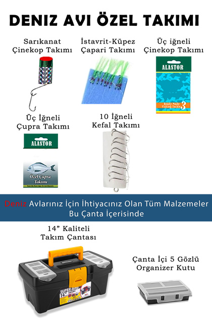 ALASTOR Profosyonel Deniz Ve Göl Olta Takım 100-300gr Atarlı Kamış