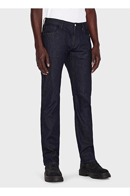 Armani Exchange Normal Bel Slim Fit Erkek Denim Pantolon 8NZJ13