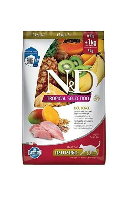 N & D ND Tropikal - Selection Kuzu Lamb Neutered Kısırlaştırılmış