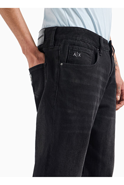 パンツ armani jeans wide jeans black 50 ARMANI EXCHANGE ジーンズ 「A|X アルマーニ エクスチェンジ」カラー