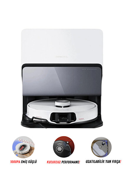 Roborock Yeni Seri S8 Maxv Ultra Premium Akıllı Robot Süpürge