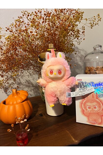 labubu sepeti PEMBE RENK Lapupu The Monsters Big Into Energy