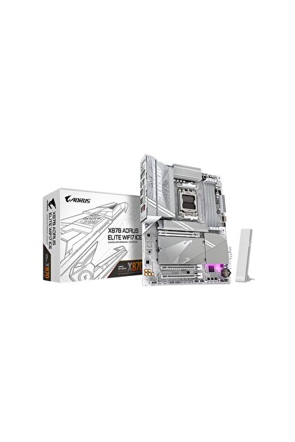 Gigabyte X870 AORUS ELITE WIFI7 ICE AMD X870 Soket AM5 DDR5