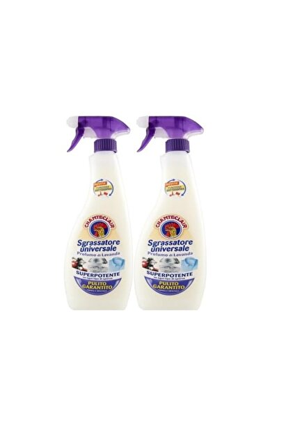 2 x Soluție de curățare universală cu parfum de lavandă și Chante Clair 600ml | Puternic și proaspăt