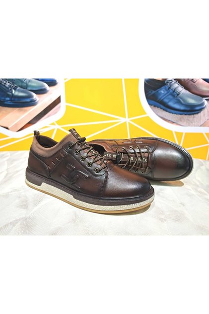Genuine Leather Full Orthopedic Winter Non-Slip Thermo Sole Men's Shoes