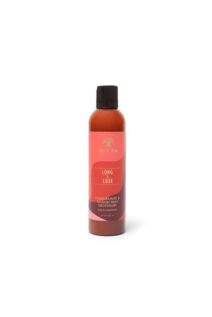 Long & Luxe GroYogurt Μαλακτική Κρέμα Χωρίς Ξέβγαλμα 237 ml – ενυδάτωση και σμίλευση για σγουρά μαλλιά