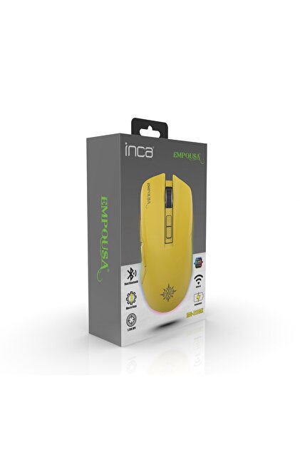 Inca IMG-328MX Oyuncu Mouse | 7D Makro Tuş, RGB Led, 7200 DPI