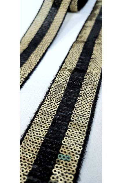 BLACK GOLD PUL PAYET STRIP