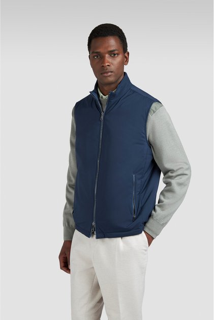 MEN'S WOVEN REVERSIBLE VEST