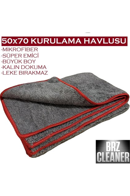 3 ADET 50X70 Kurulama Havlusu Battal Boy Süper Emici