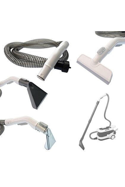 Supervac Kiwi KCC-4325 için Hortum ve Başlık Seti (Halı Yıkama