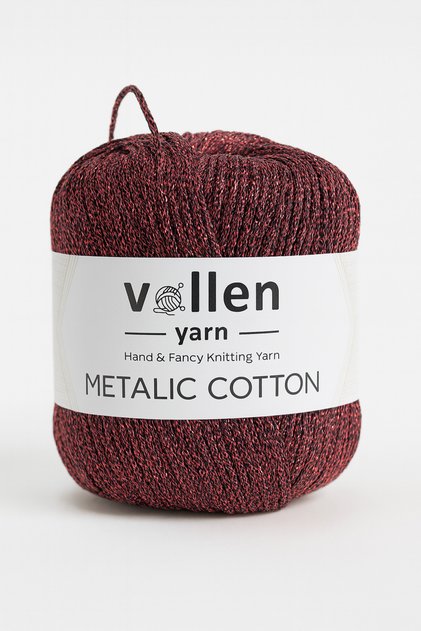 Premium Metallic Cotton Glitter Hand Knitting Yarn – Glitter Yarn, 50 g 100 M, – Evening Dress Bag Yarn, Supla Yarn,