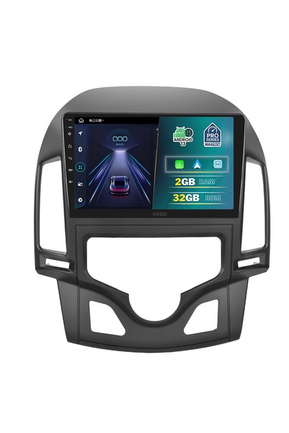 Навигация Hyundai I30 (2007-2012) Автоматичен климатик, 2 GB Ram, 32 GB Rom, Carplay и Android Auto