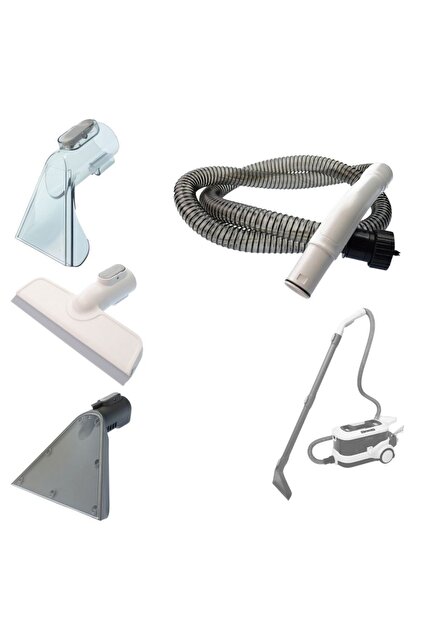 Supervac Kiwi KCC-4325 için Hortum ve Başlık Seti (Halı Yıkama