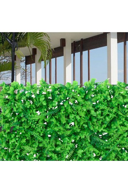 Panou decorativ de perete cu plante artificiale, 40 x 60 cm