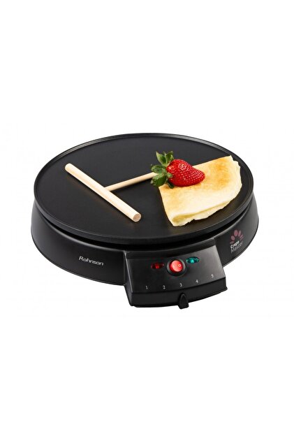 Aparat pentru preparat clatite R201 Crepe Master, 1000 W, diametru plita 30 cm,