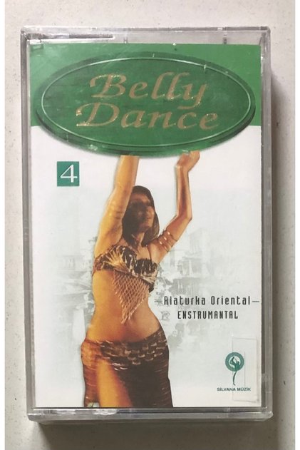 Belly Dance Alaturka Oriental Enstrumunal 4 Cassette (Jelatinli Sıfır Original Period Printing Cassette)