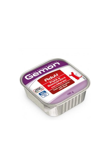 Adult Cat Pate - Beef - Tray - BOX - 32*100g