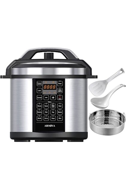 Multicooker electric GustoVita 6L, 1000W, oală sub presiune
