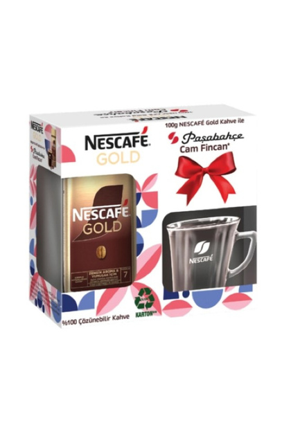 Gold 100gr Kavanoz Cam Fincan Hediyeli!