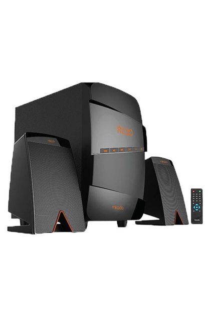 MD-671BT 2+1 40W RMS Siyah Usb+SD+Fm Destekli Multimedia Bluetooth Speaker Ev Sinema Sistemi