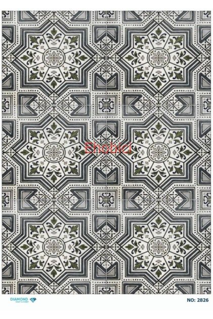 Diamond Rice Decoupage Paper - 2826
