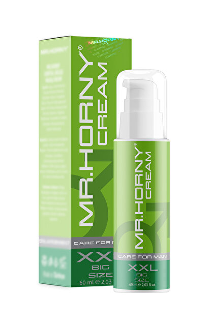 Mr.Horny XXL Big Size Genital Area Sizing Cream For Men Erkeklere
