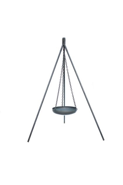 Askılı Şömine 50 cm Siyah