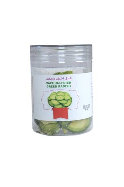الفجل الأخضر المجفف بالتجميد