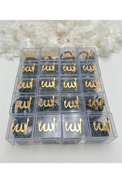 20-Piece Gift Boxed Pearl Prayer Beads Set (MAWLID-HAJ-UMRAH-SUNNET)
