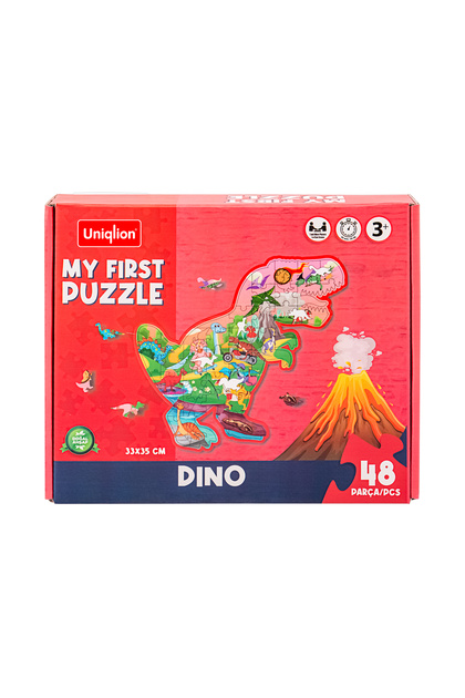 Ahşap Puzzle Dinazor