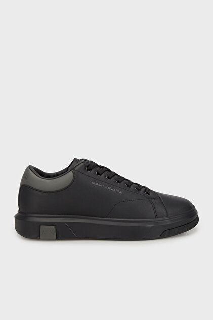 Armani Exchange Deri Logolu Sneaker Ayakkabı Erkek AYAKKABI XUX123